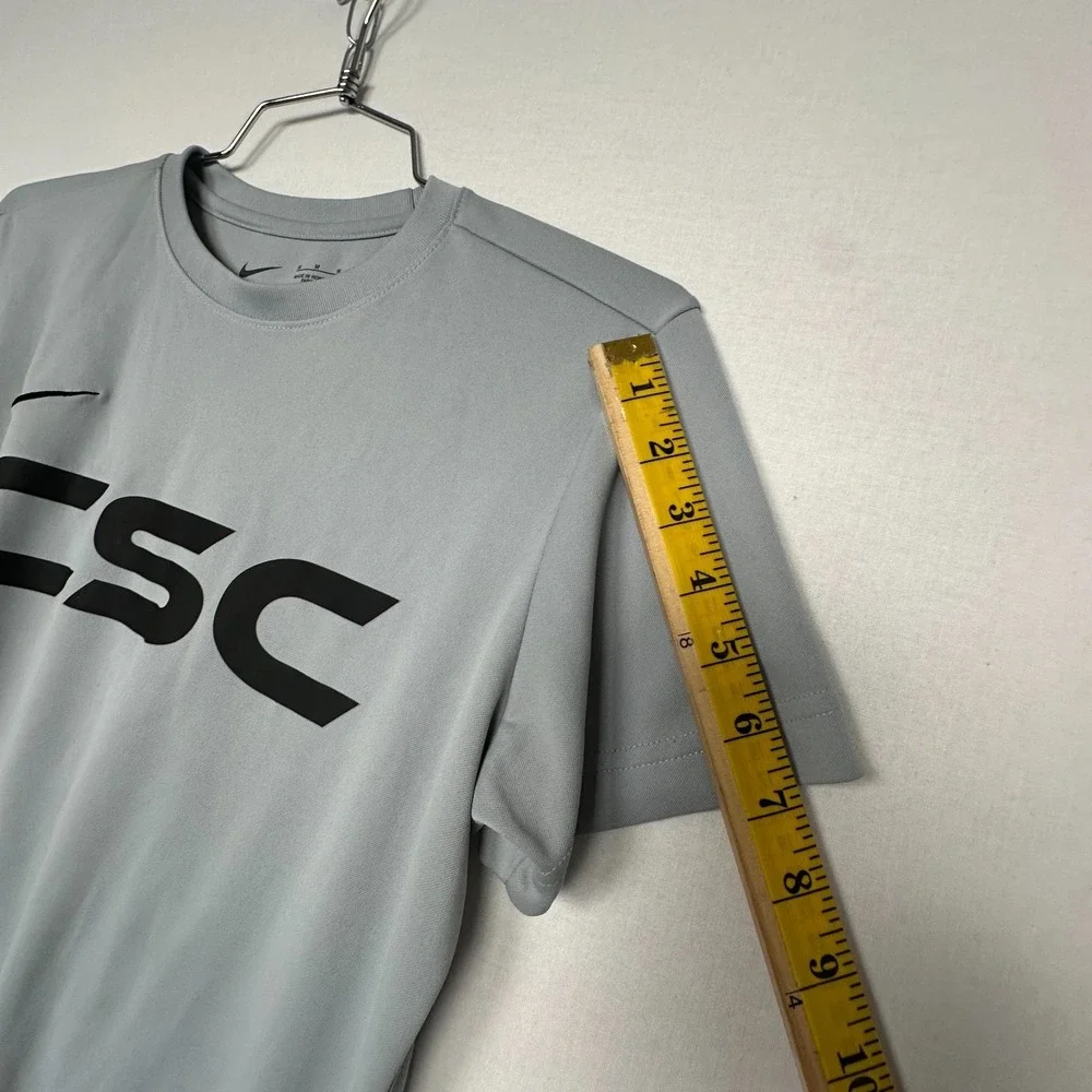 Nike Dri-Fit CSC Graphic T-Shirt Gray Men's Size M